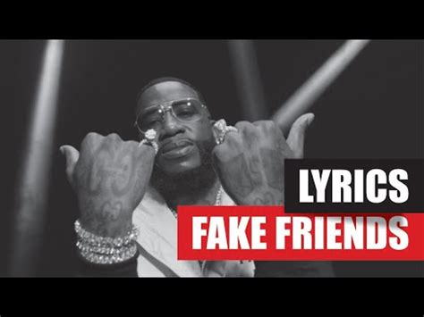 gucci mane fake friend lyrics|gucci mane facebook.